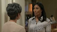 Beyond the Gates: Leslie greets a blast from the past | Image: CBS